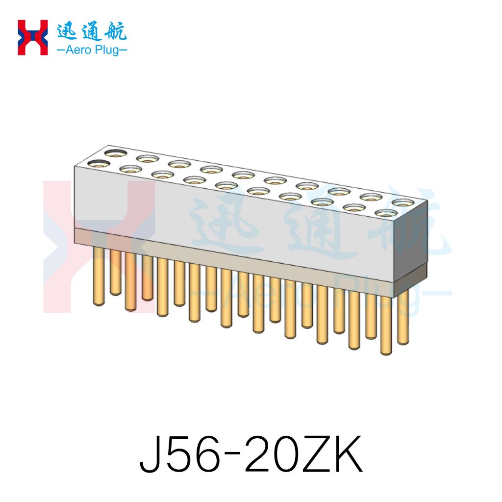 J56 Series Dual-In-Line Through-Hole Adapter Sockets