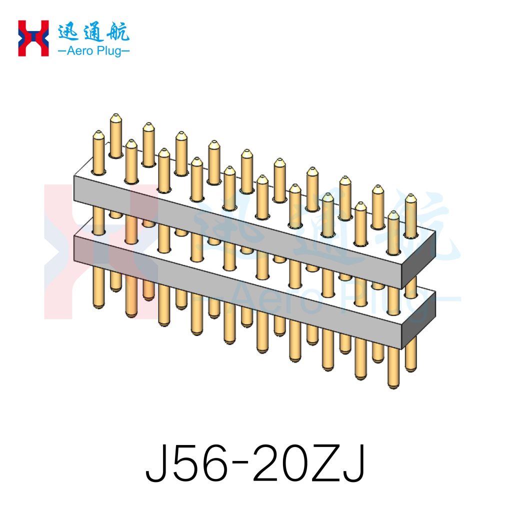 J56 Series Dual-In-Line Through-Hole Adapter Sockets