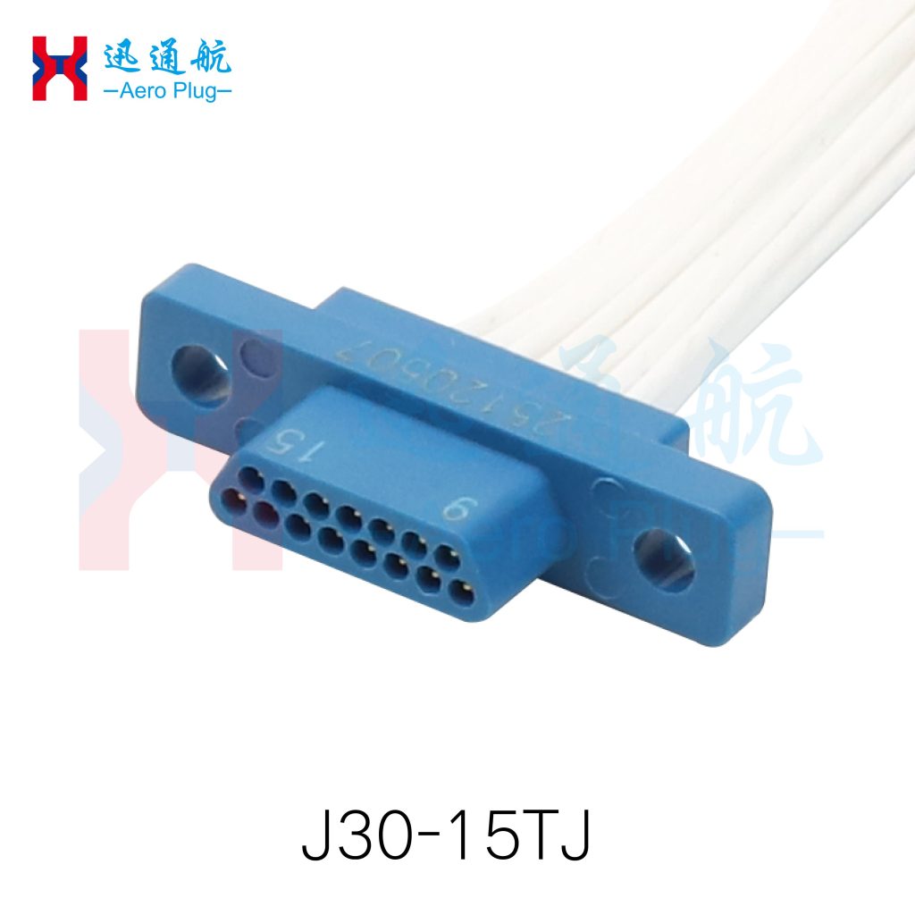 J30 Series Micro-Rectangular Electrical Connectors