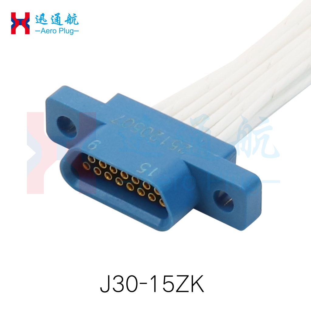 J30 Series Micro-Rectangular Electrical Connectors