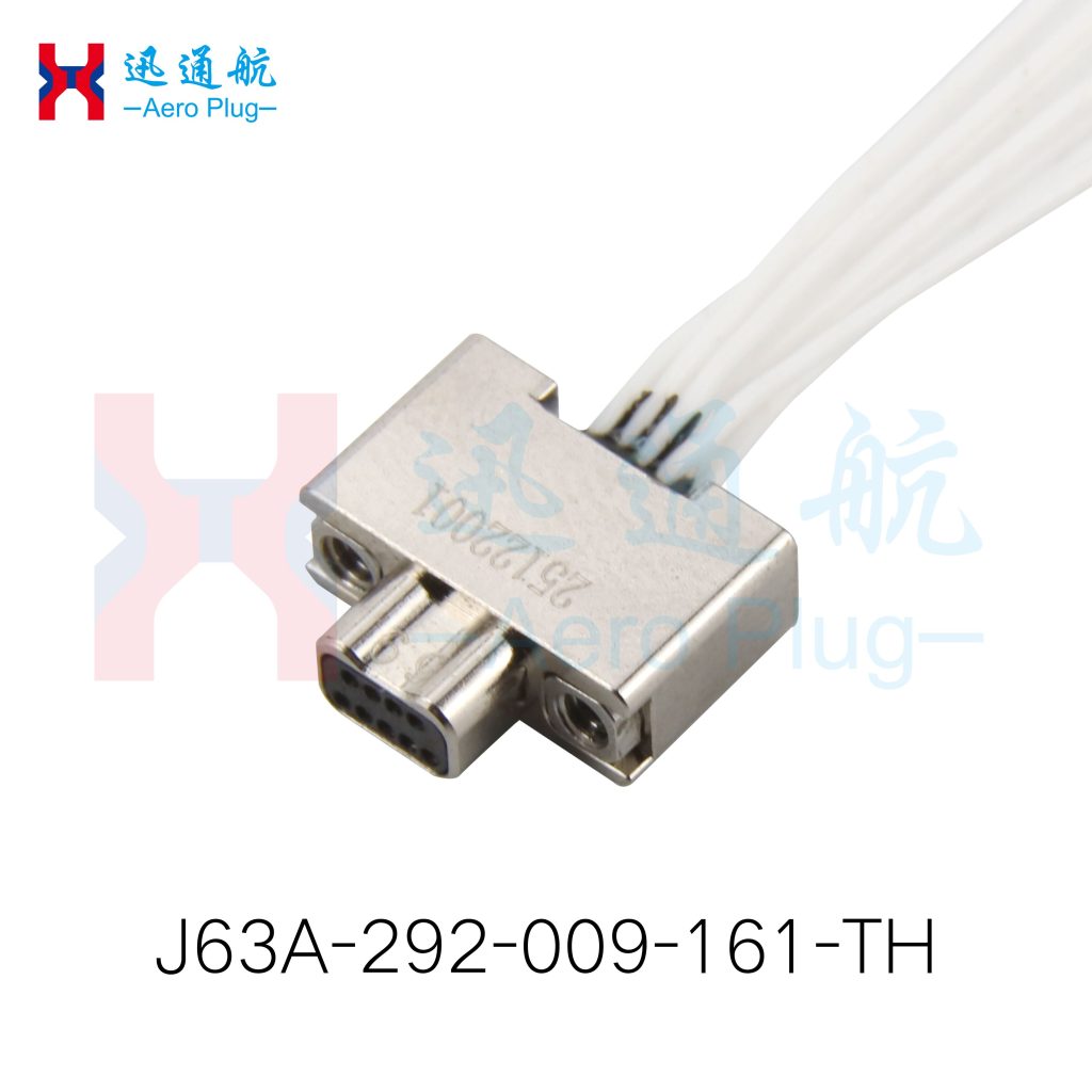 J63A Vertical-Mount Crimp-Type Plug(for Aircraft Navigation Systems)