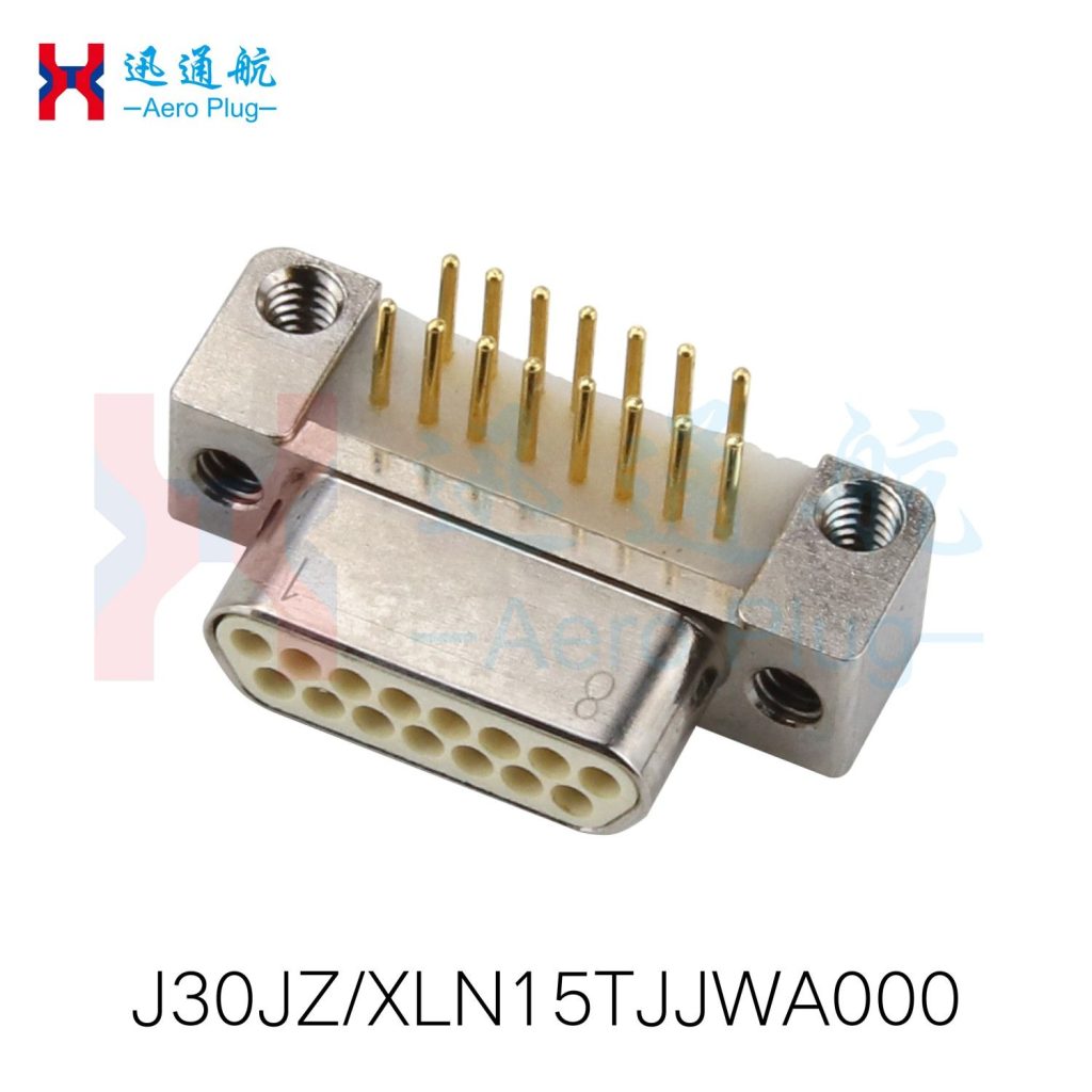 J30JZ Series Micro-Rectangular Electrical Connectors
