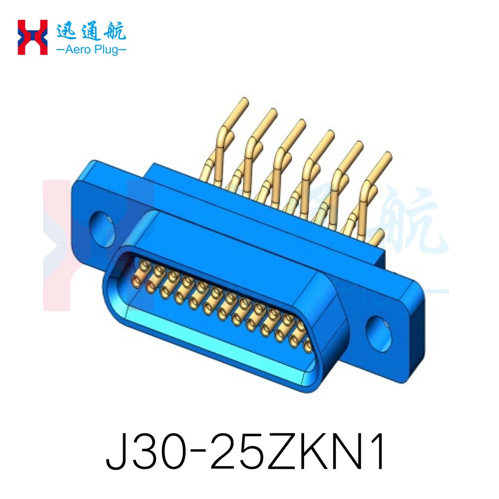 J30 Series Micro-Rectangular Electrical Connectors