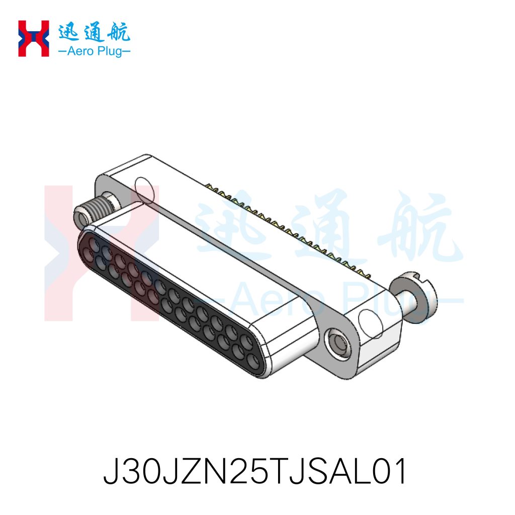 J30JZ Series Micro-Rectangular Electrical Connectors