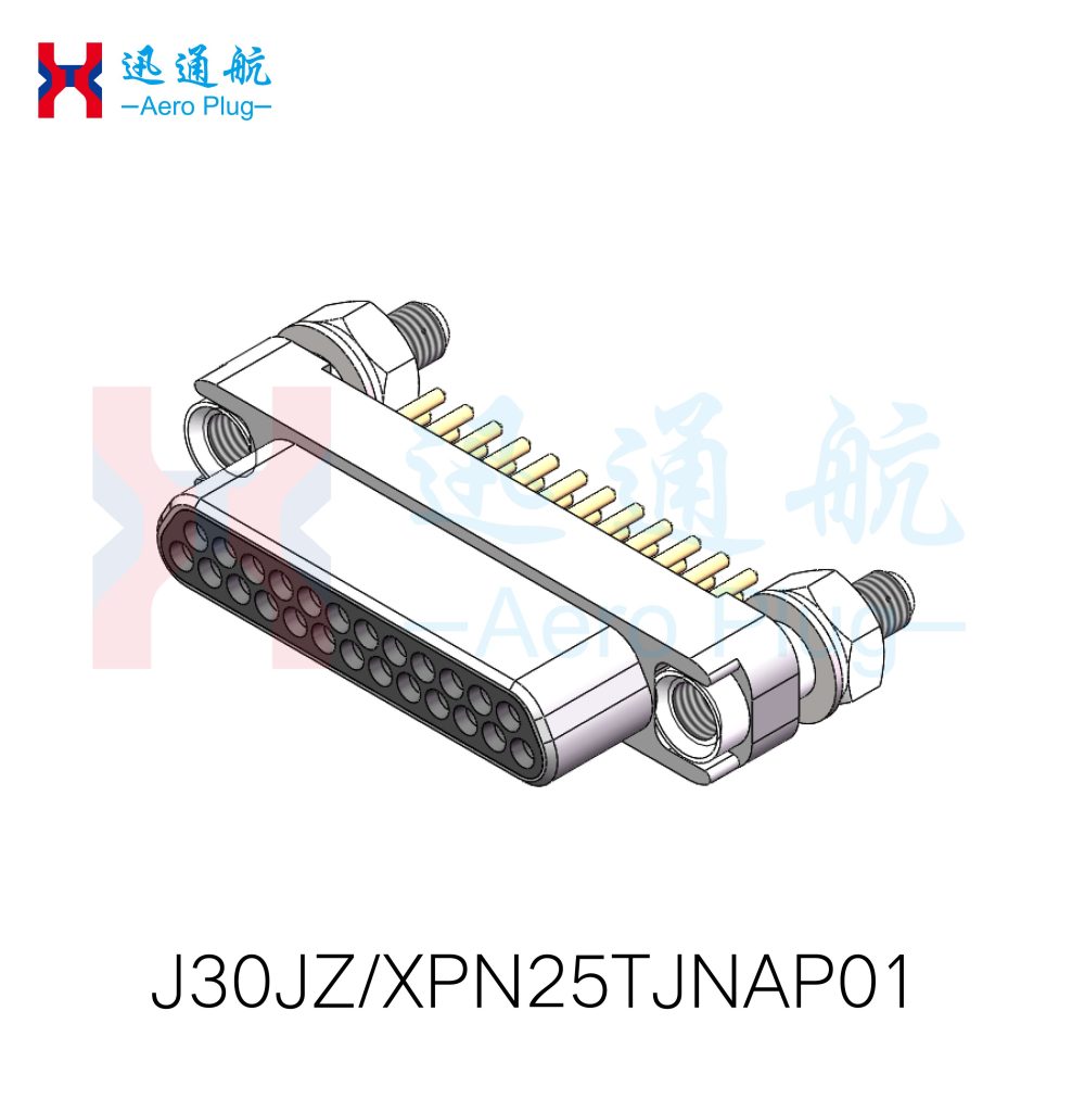 J30JZ Series Micro-Rectangular Electrical Connectors