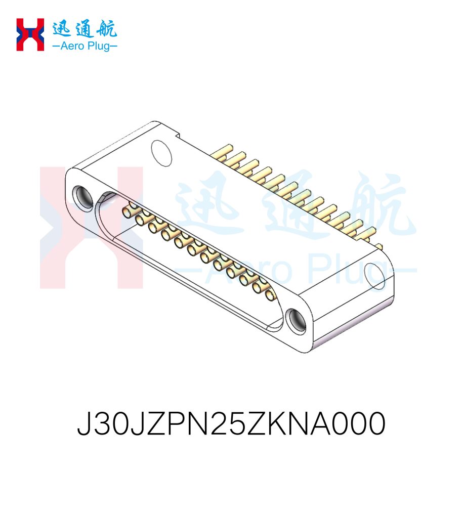 J30JZ Series Micro-Rectangular Electrical Connectors