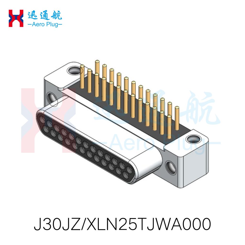 J30JZ Series Micro-Rectangular Electrical Connectors