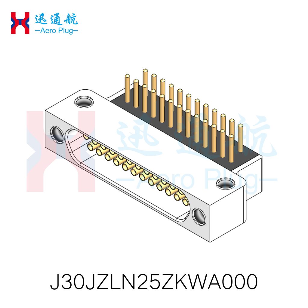 J30JZ Series Micro-Rectangular Electrical Connectors