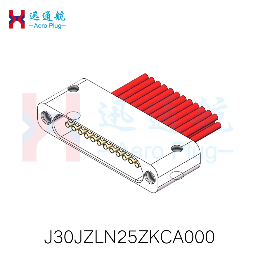 J30JZ Series Micro-Rectangular Electrical Connectors