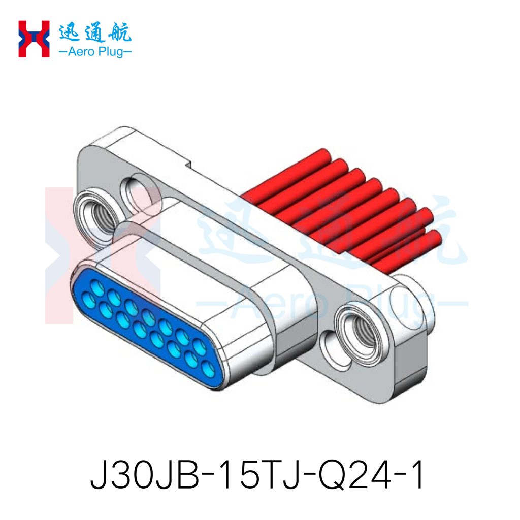 J30JB Series Micro-Rectangular Electrical Connectors