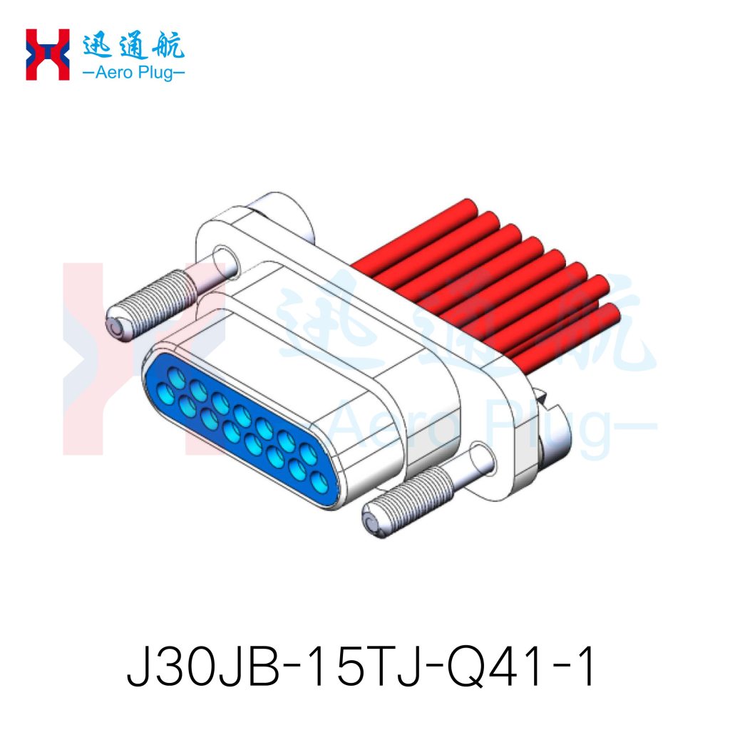J30JB Series Micro-Rectangular Electrical Connectors