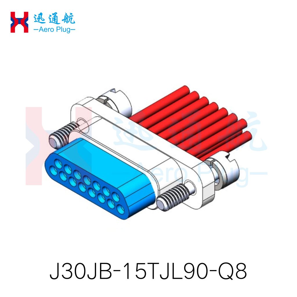 J30JB Series Micro-Rectangular Electrical Connectors