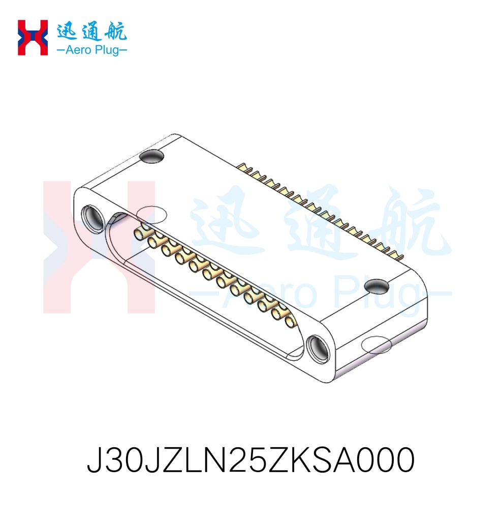 J30JZ Series Micro-Rectangular Electrical Connectors