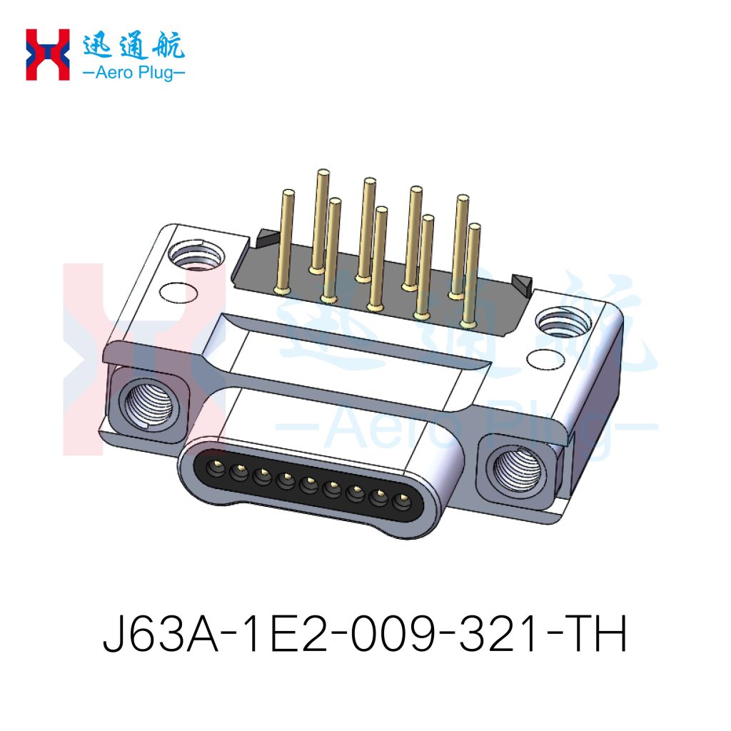 J63A Right-Angle PCB Plug(for Outdoor Solar Power Inverter Communication Module Connections)