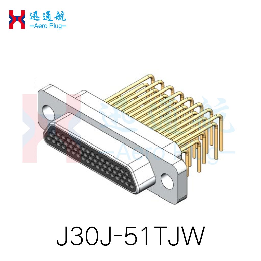 J30J PCB Mount Basic Type/J30J Right-Angle PCB Type W(for Portable Forest Fire Alarm Sensor Data Transmission Board Connections)