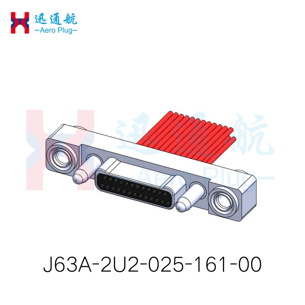 J63A Floating-Mount Crimp-Type Plug(for Consumer Drone Gimbal Systems)