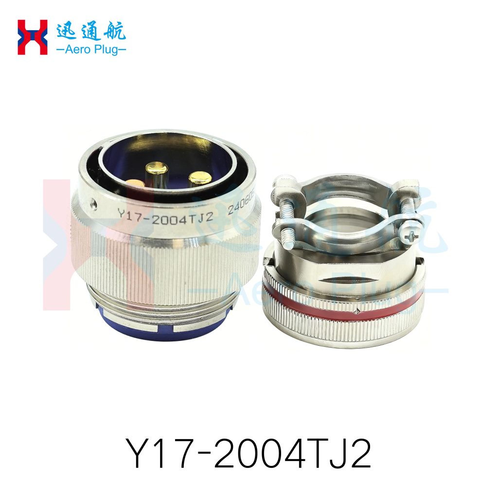 Y17 Series Circular Electrical Connector(for Industrial Robot Arm Servo Motor Control Module Connections)