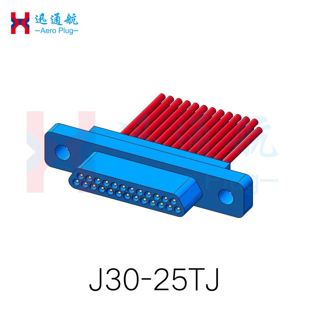 J30 Series Micro-Rectangular Electrical Connectors