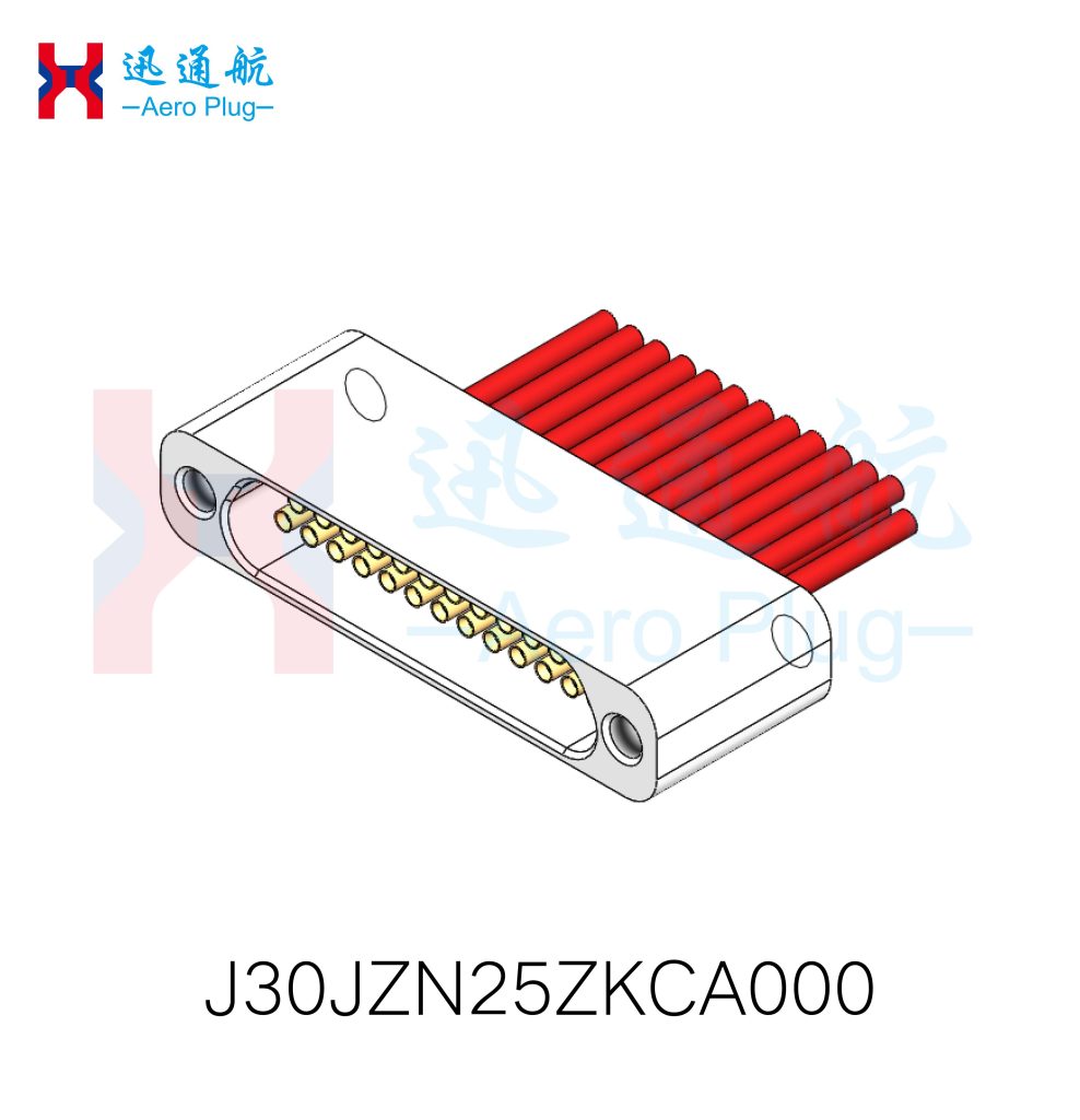 J30JZ Series Micro-Rectangular Electrical Connectors