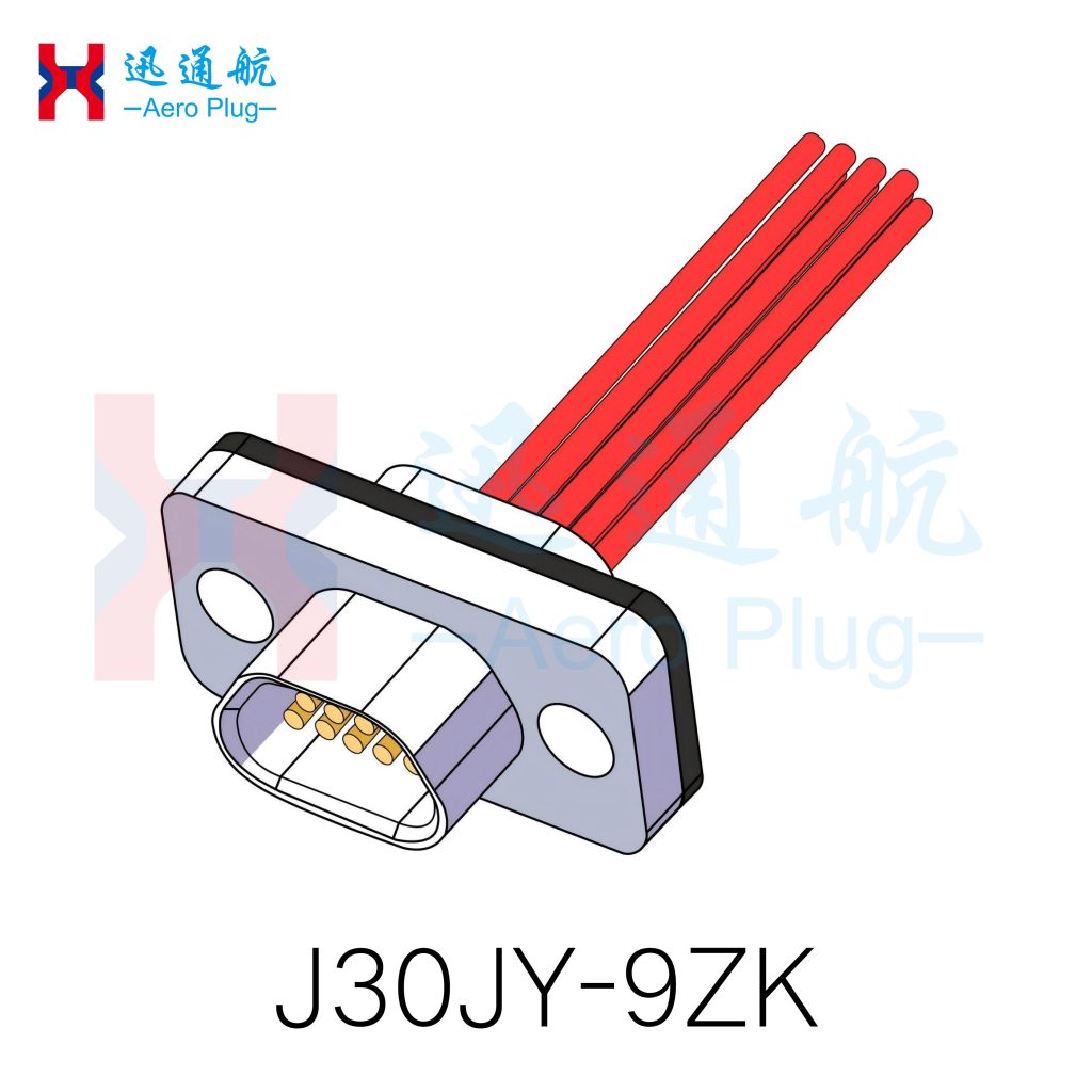J30JY Series Micro-Rectangular Rain-Proof Electrical Connectors
