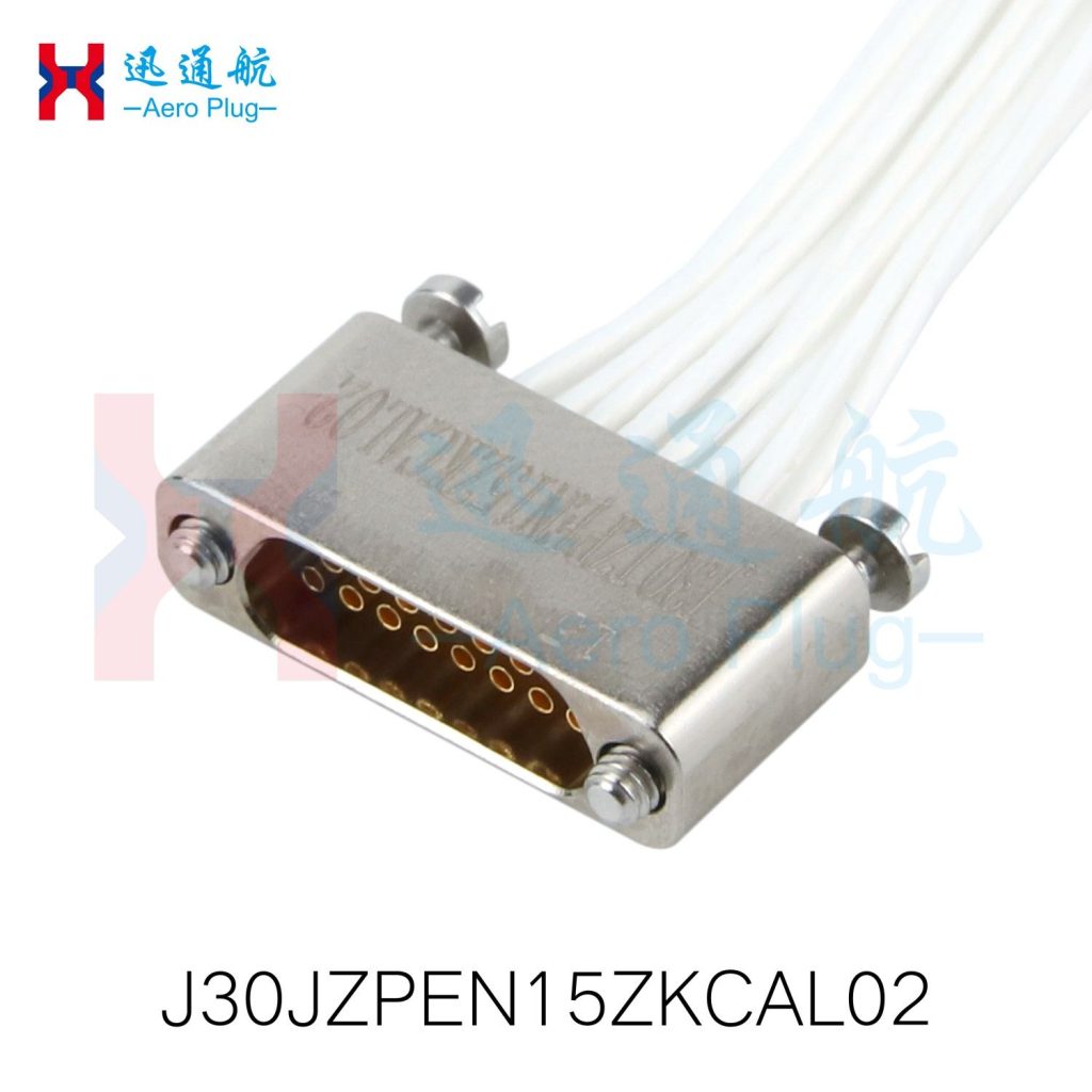 J30JZ Series Micro-Rectangular Electrical Connectors