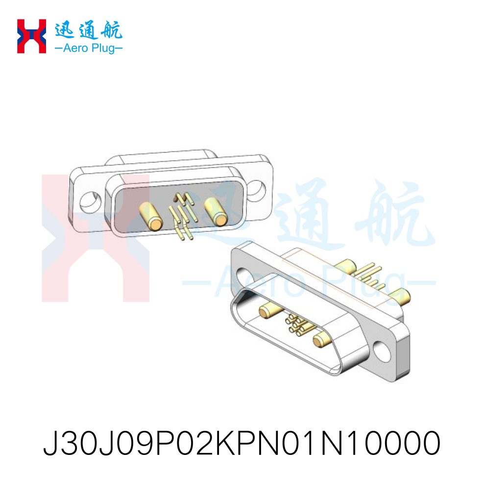 J30J Mixed Large and Small Current Series Electrical Connector