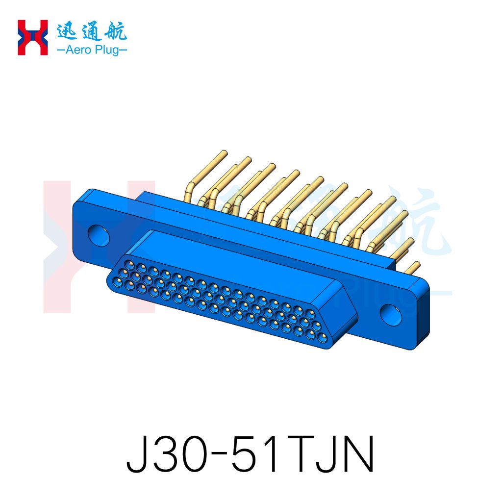 J30 Series Micro-Rectangular Electrical Connectors