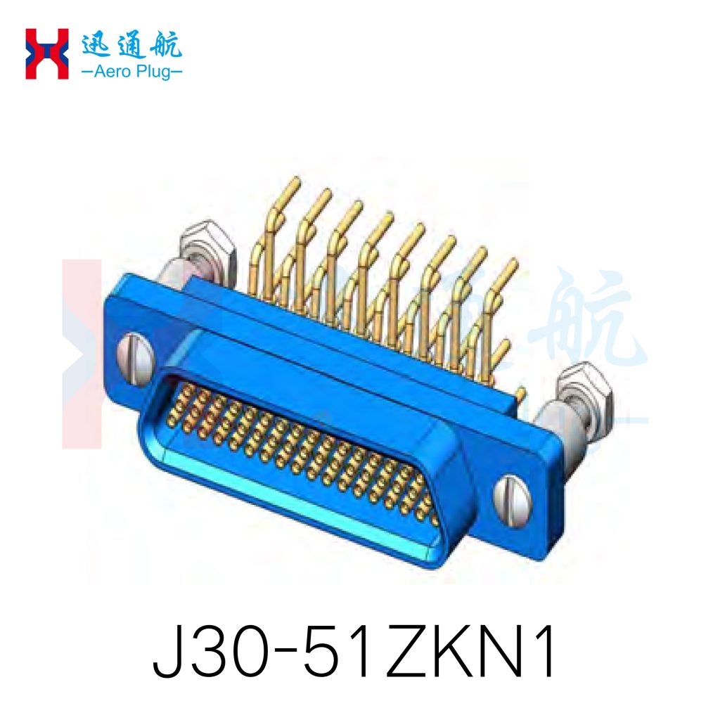 J30 Series Micro-Rectangular Electrical Connectors