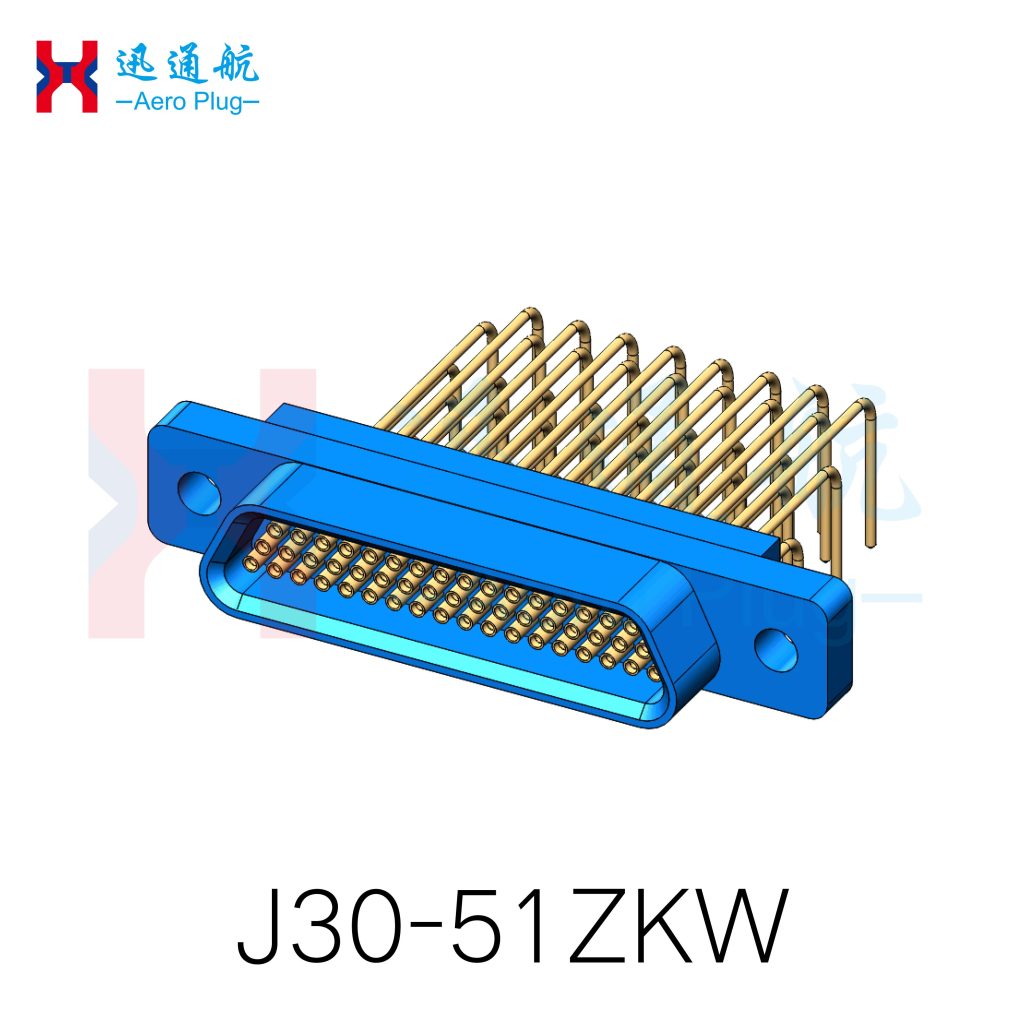 J30 Series Micro-Rectangular Electrical Connectors