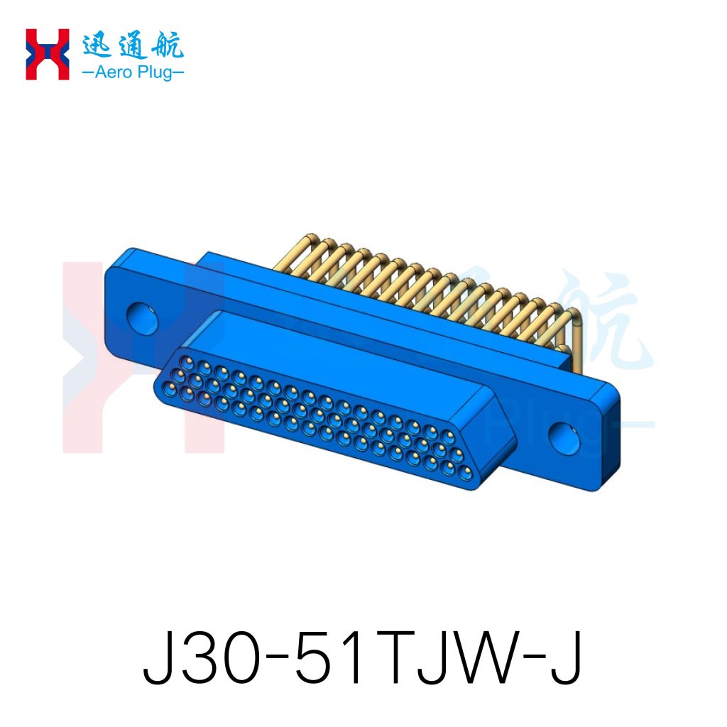 J30 Series Micro-Rectangular Electrical Connectors