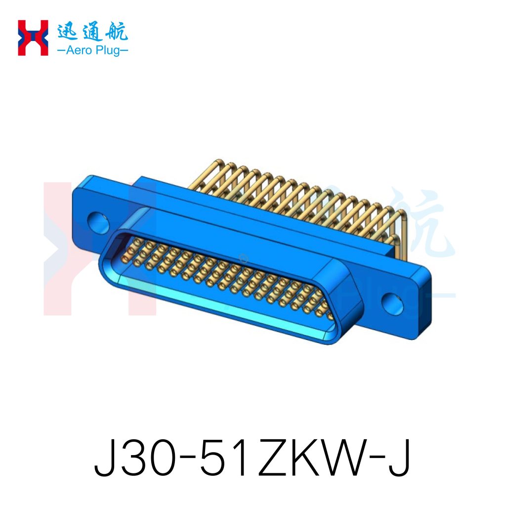 J30 Series Micro-Rectangular Electrical Connectors