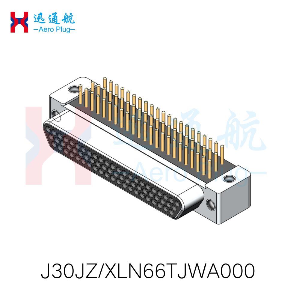 J30JZ Series Micro-Rectangular Electrical Connectors