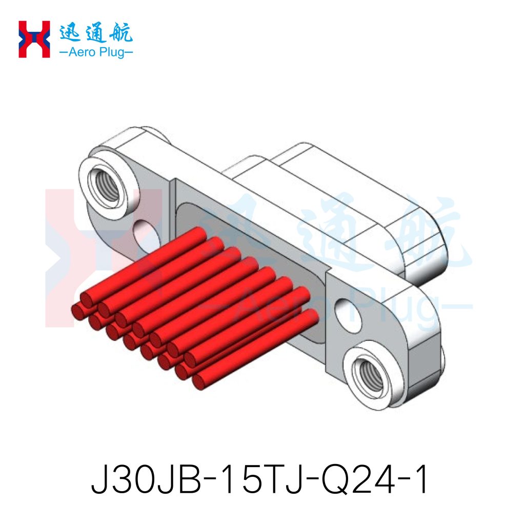 J30JB Series Micro-Rectangular Electrical Connectors