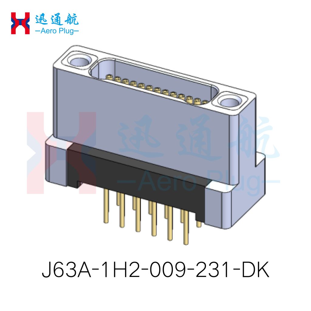 J63A Direct PCB Receptacle(for Smart Agricultural Drone Sprayer Nozzle Control Unit Interconnection)