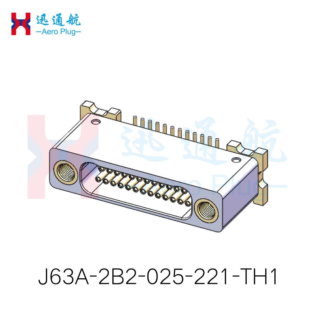 J63A Vertical Surface-Mount Soldered Receptacle（for Medical Device & Test Instrument Interfaces）