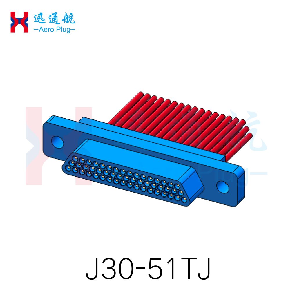 J30 Series Micro-Rectangular Electrical Connectors
