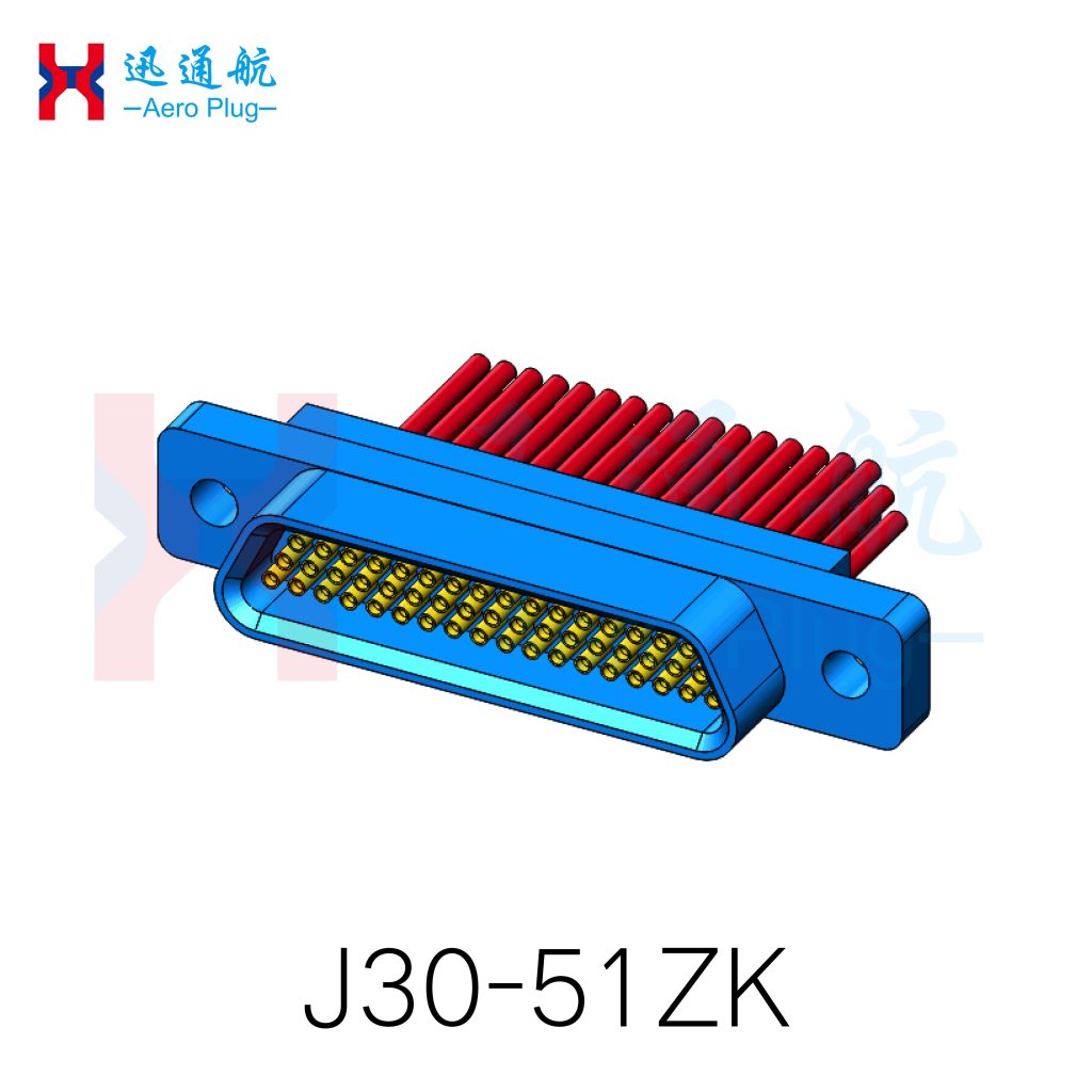 J30 Series Micro-Rectangular Electrical Connectors