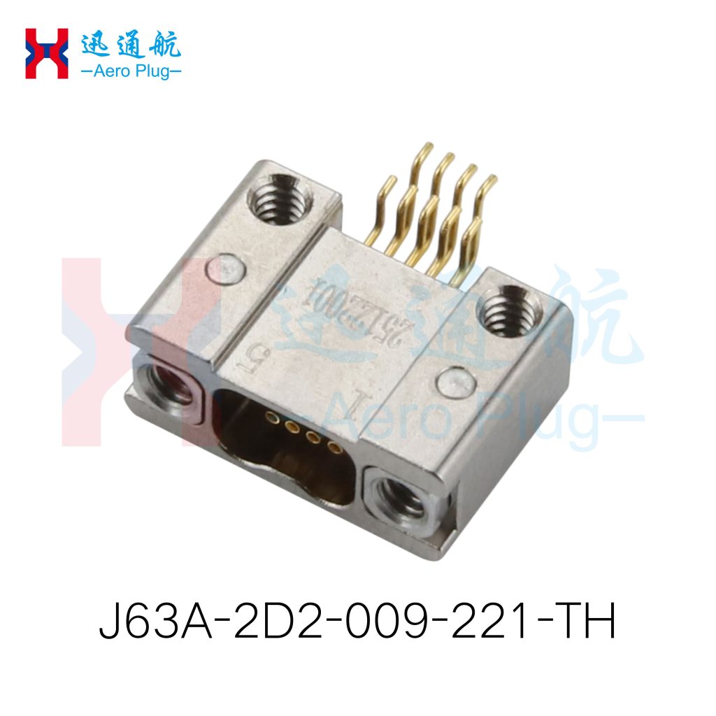 J63A Horizontal Surface-Mount Receptacle(for Military Communication Radio Internal Wiring)