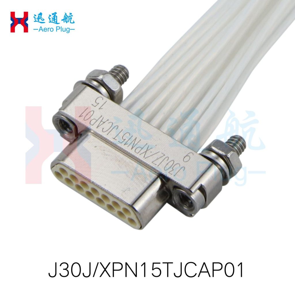 J30JZ Series Micro-Rectangular Electrical Connectors