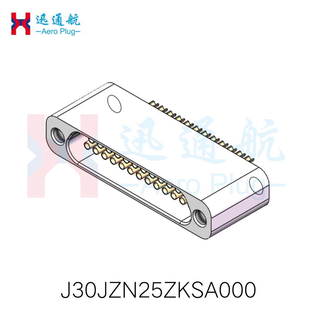 J30JZ Series Micro-Rectangular Electrical Connectors