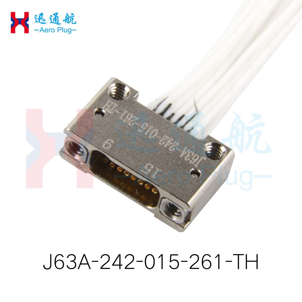 J63A Horizontal-Mount Crimp-Type Receptacle(for Military Navigation & Positioning Devices)