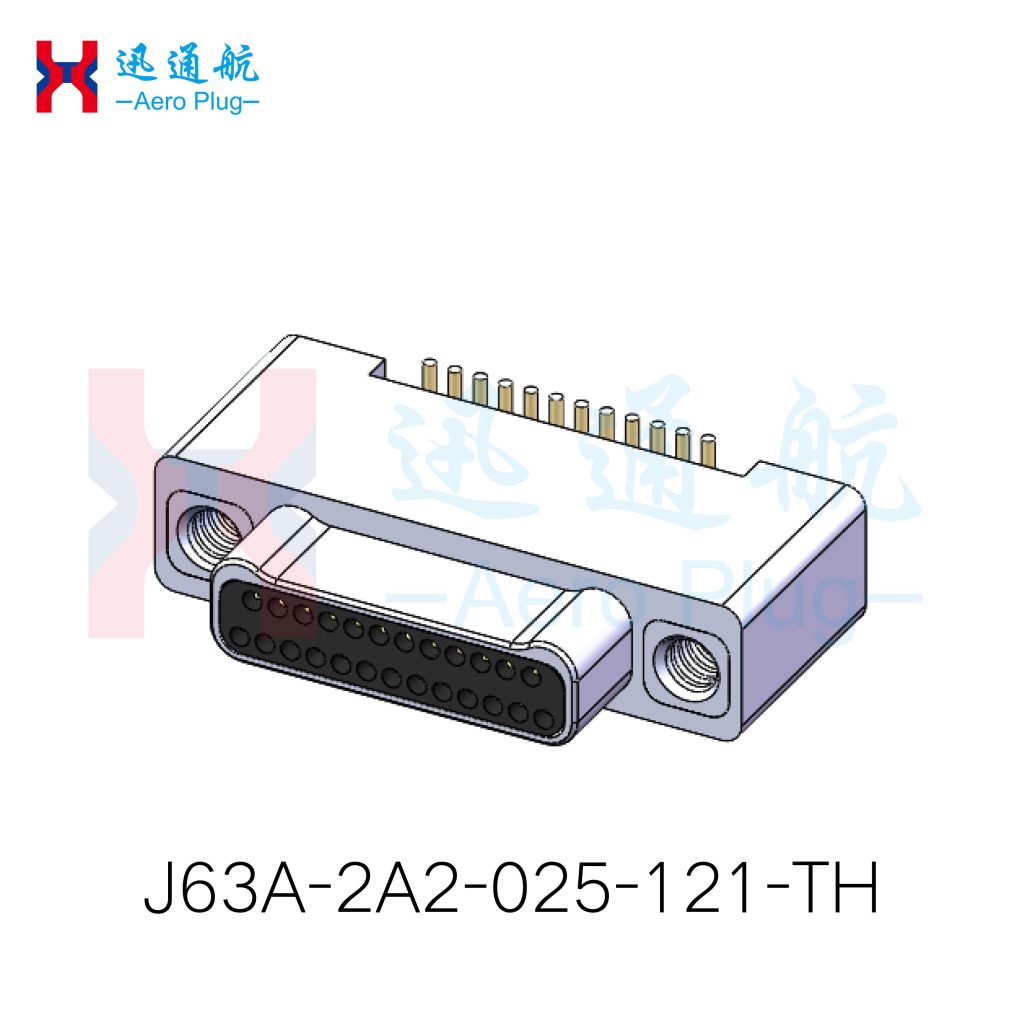 J63A Vertical Surface-Mount Plug(for Home Security Access Control Panels)