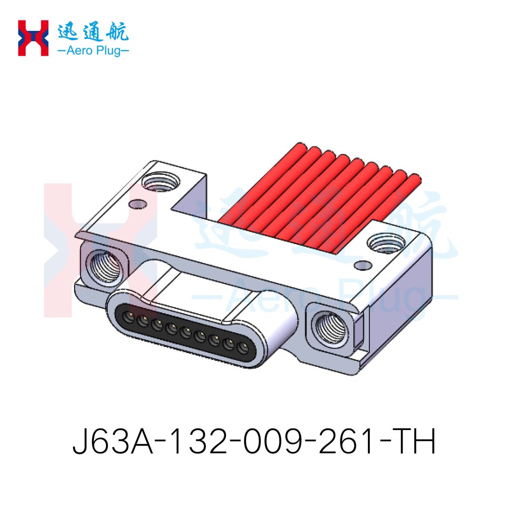 J63A Horizontal-Mount Crimp Plug（for Commercial HVAC Chiller Control System Wiring）