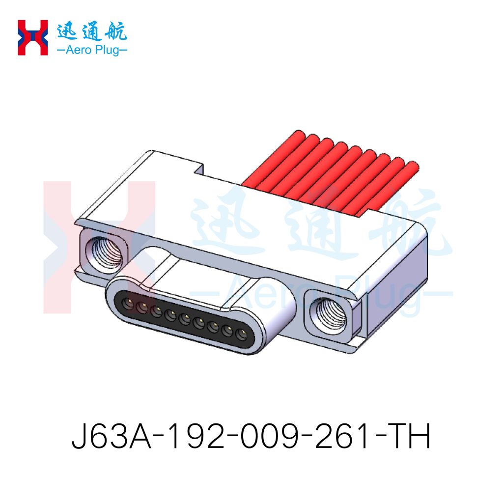 J63A Vertical-Mount Crimp Plug（for Industrial 3D Printer Motion Control Card Wiring）