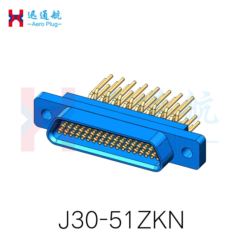 J30 Series Micro-Rectangular Electrical Connectors